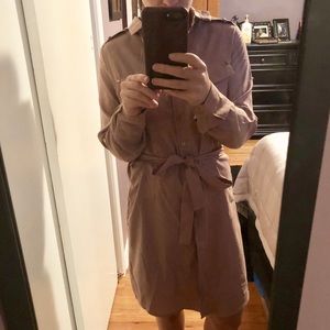 Fashion Union XS tie button up polyester dress